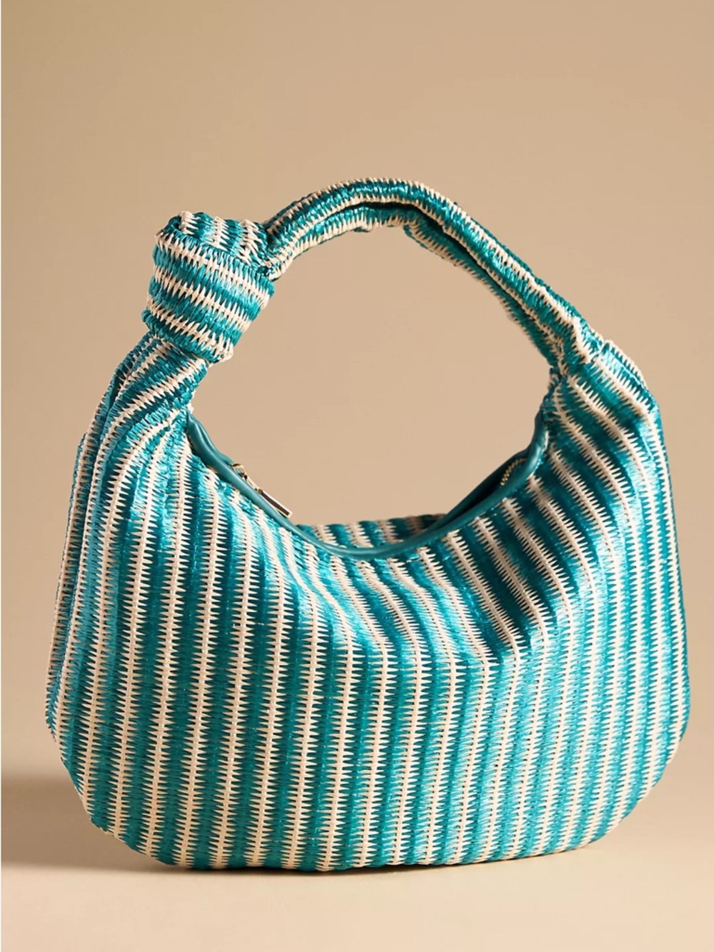 NWOT The Brigitte Satchel by Melie Bianco: Raffia Edition